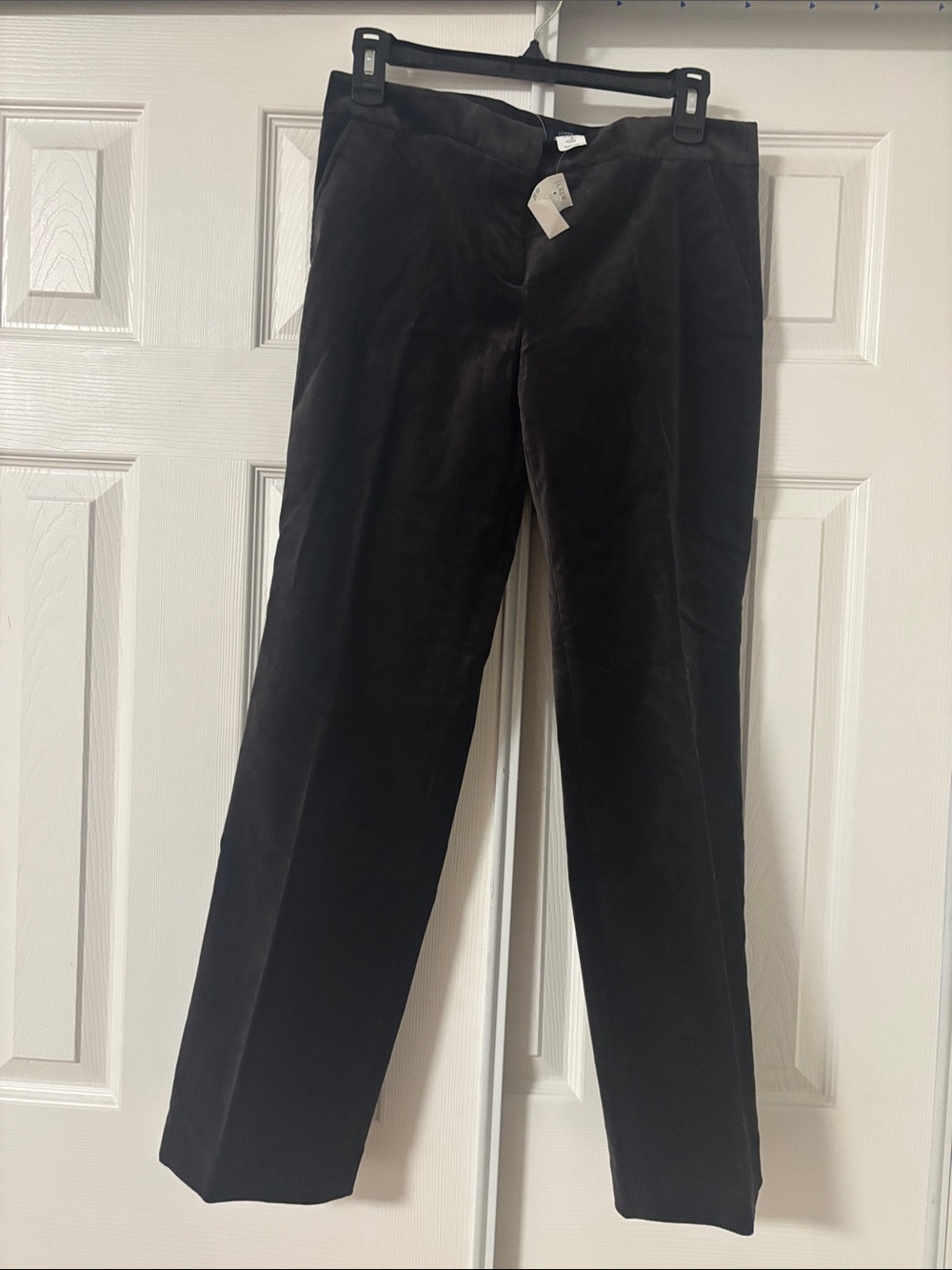 J.Crew, women’s velvet dress trousers